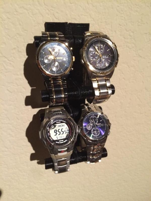 Wall Mounted Watch Rack