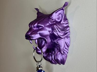 Cat wall mounted decoration key holder organizer