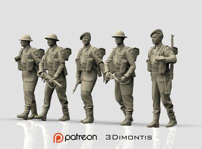 british soldier ww2