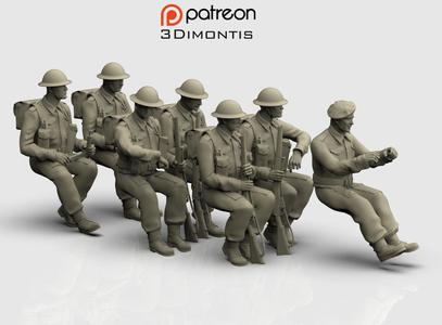 british soldiers WW2