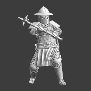 Teutonic Knight with warhammer