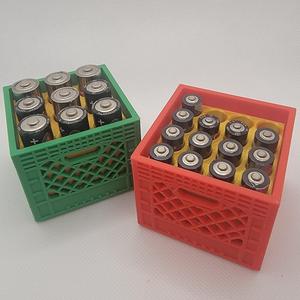 Mini Milk Crate Storage Box – 2.25in (ish)