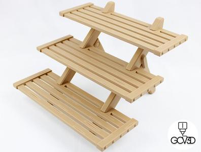 Rustic Display Shelves