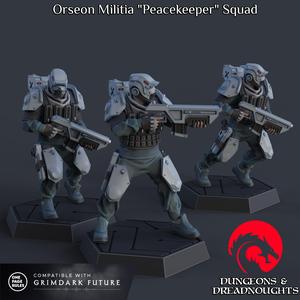 Orseon Militia  Peacekeeper  Squad – 5e Compatible