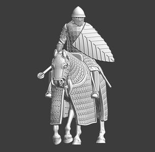 Medieval Heavy Byzantine Cavalry with mace