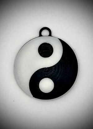 Yin Yang Key Ring – Dome Shaped (multicolor)