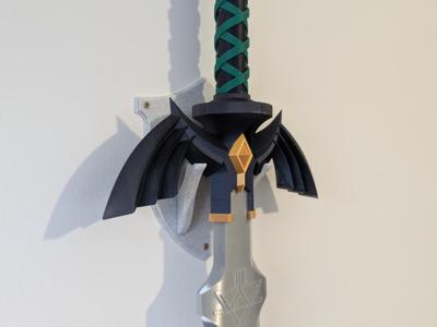 Master Sword wall mount
