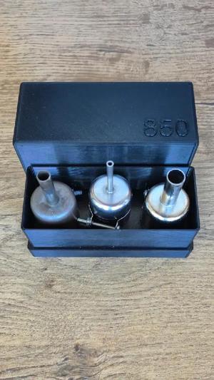 Hot air nozzle box