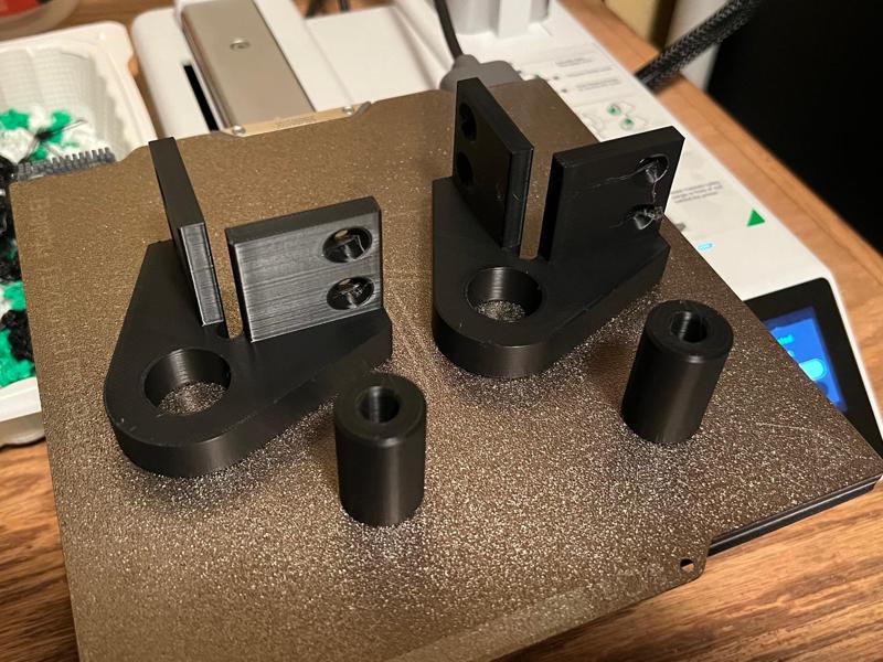 Corner Clamp fixture for MFT table 3/4″ dog holes