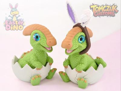 Easter Parasaurolophus - Hatchling With Costume!