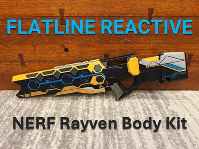 Flatline Reactive – NERF Rayven Body Kit