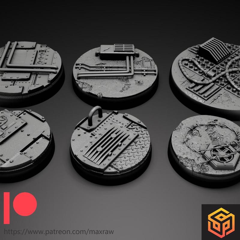 Round Bases Set “FUTURE A” – Free Sample !