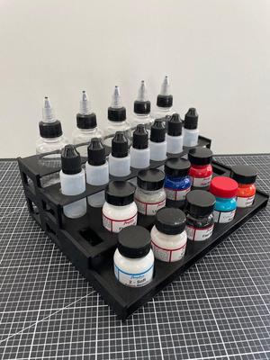 Desktop Paint Rack