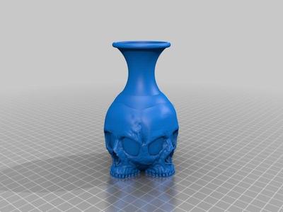 Skull Vase