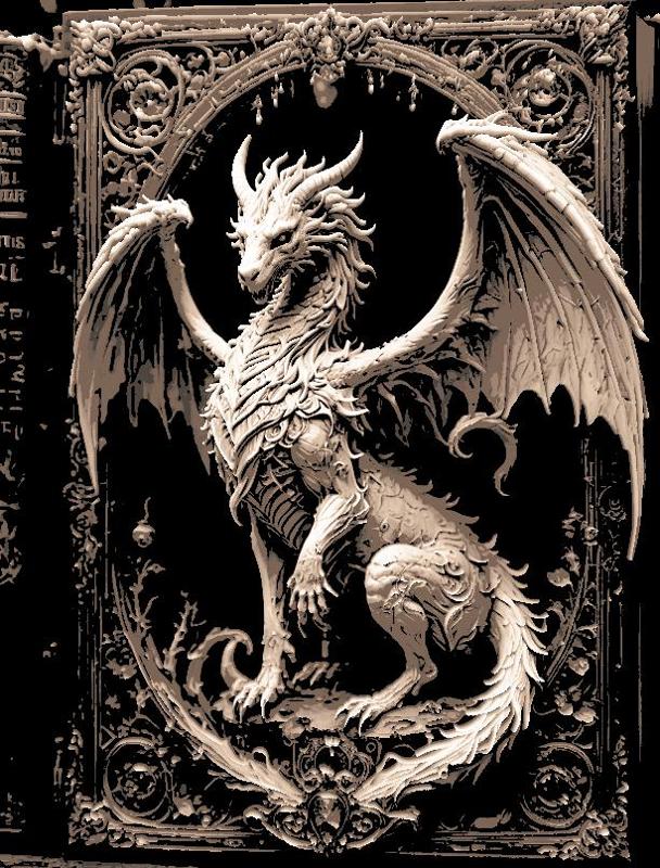 Open the book to find the Ice Dragon – Reading Imagination #8 in series