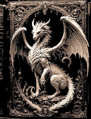 Open the book to find the Ice Dragon – Reading Imagination #8 in series