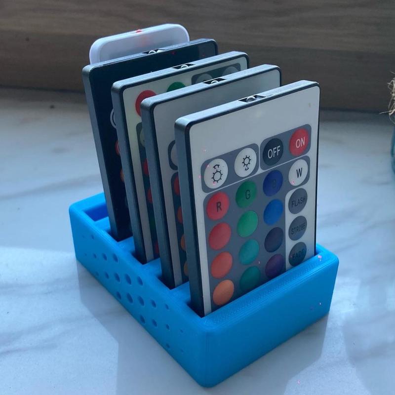Remote control holder