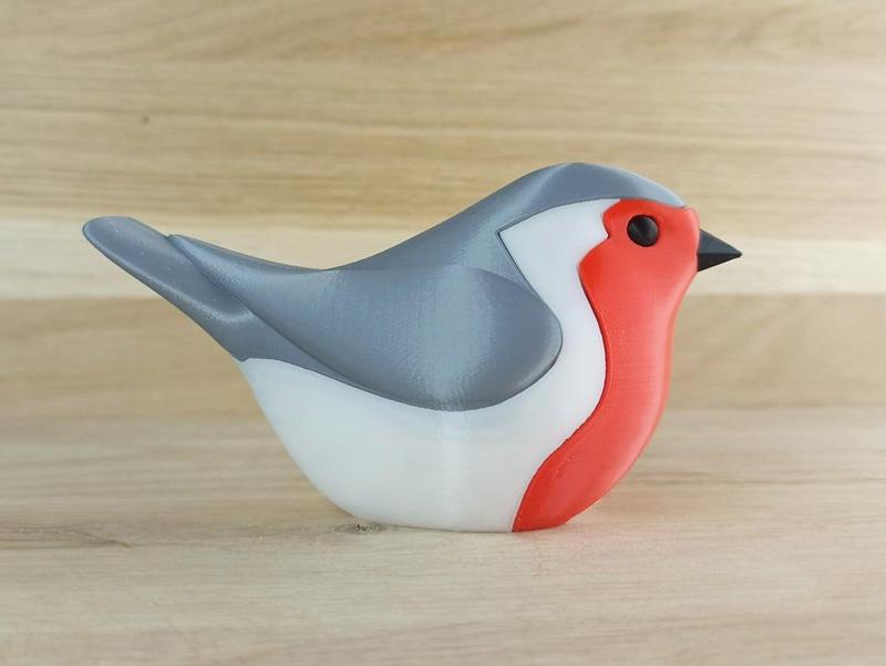 European robin “puzzle” V3