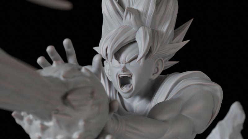 GOKU Figurine for 3d print