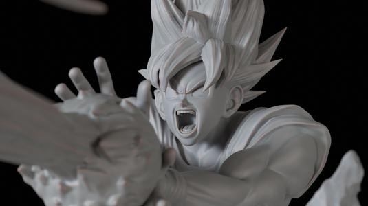 GOKU Figurine for 3d print