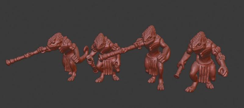 Chameleon Warrior Miniatures