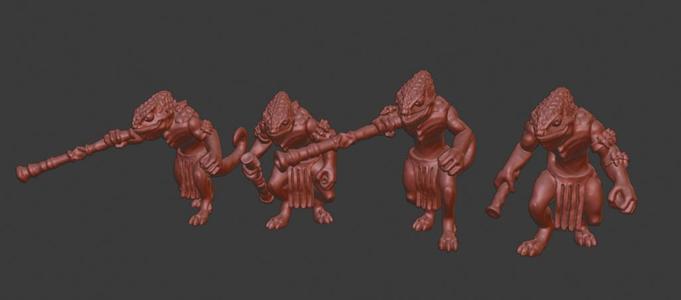 Chameleon Warrior Miniatures