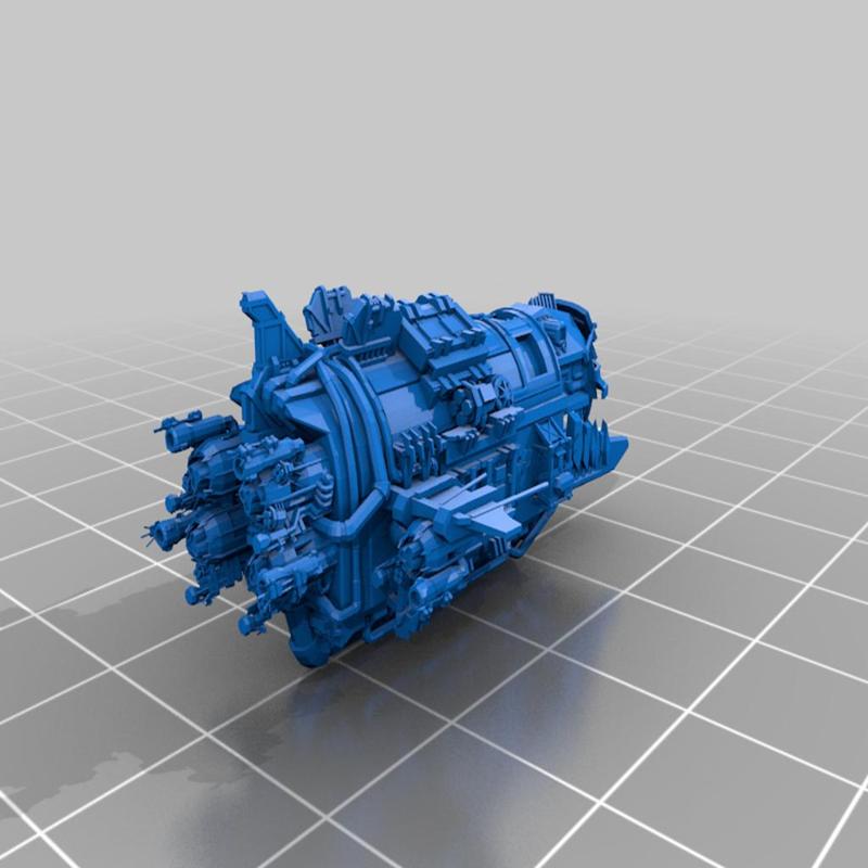 ork bfg fleet – rescaled