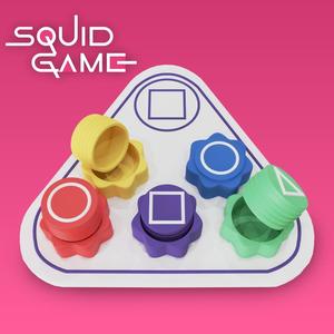 GONGGI – SQUID GAME SET SIMPLE AND HOLLOW DESIGNS