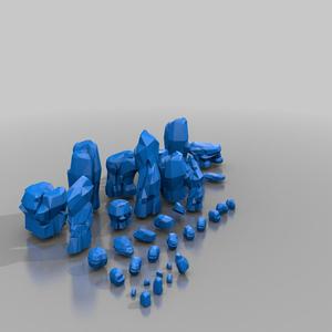 cliff mega pack – terrain dump