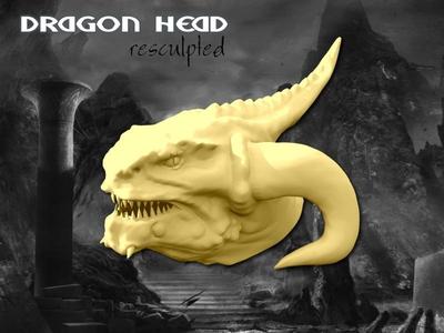 Dragon Head Sculpt(45mb)