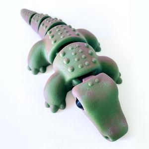 little alligator — articulated flexi print-in-place fidget animal