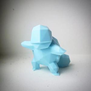 Squirtle – low poly (pokemon)