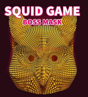 Squid Game Mask – Boss Mask – Owl Mask for Cosplay Costume