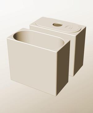 CX96-190-P Stacking pierced component box bin for makers