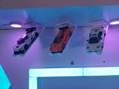 LEGO SPEED CHAMPIONS Car Display Shelf Hanger