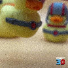 AntDuck 3D Printed Antman Parody Duck With Helmet!