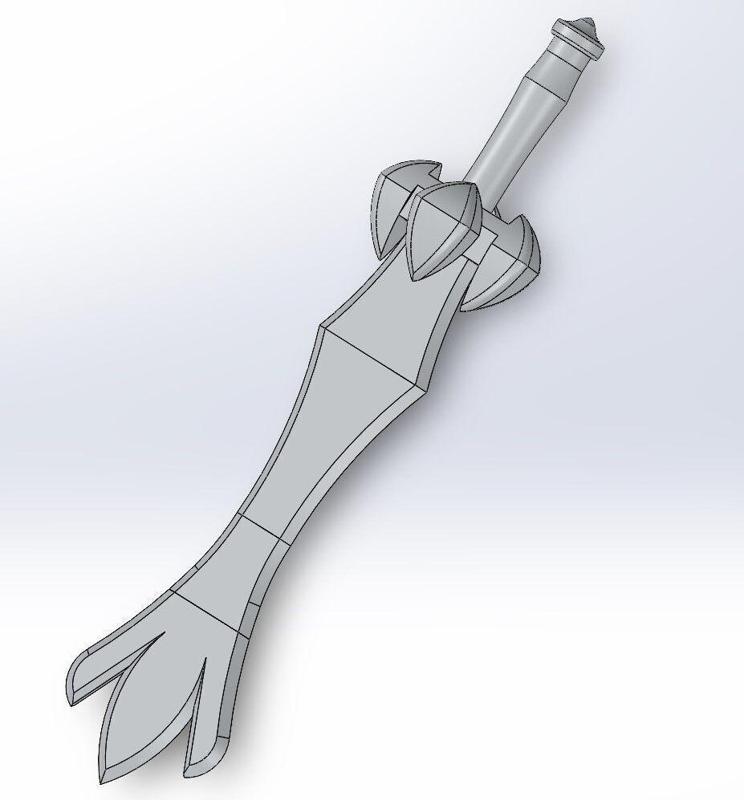 Flame sword