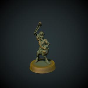 Goblin slinger 28mm (No supports needed)