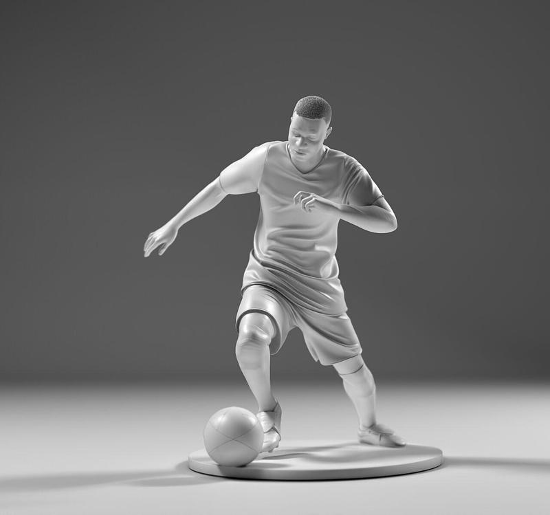 Footballer 05 Footstrike 06 Stl