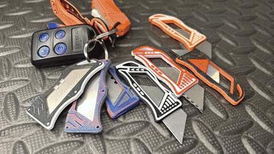 EDC Knife aka Every Day Carry Trapezoid Blade