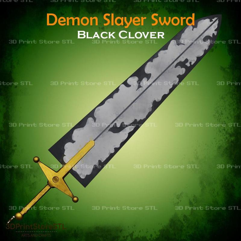 Demon Slayer Cosplay From Black Clover – STL File
