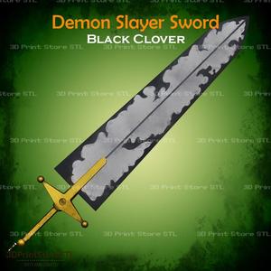 Demon Slayer Cosplay From Black Clover – STL File