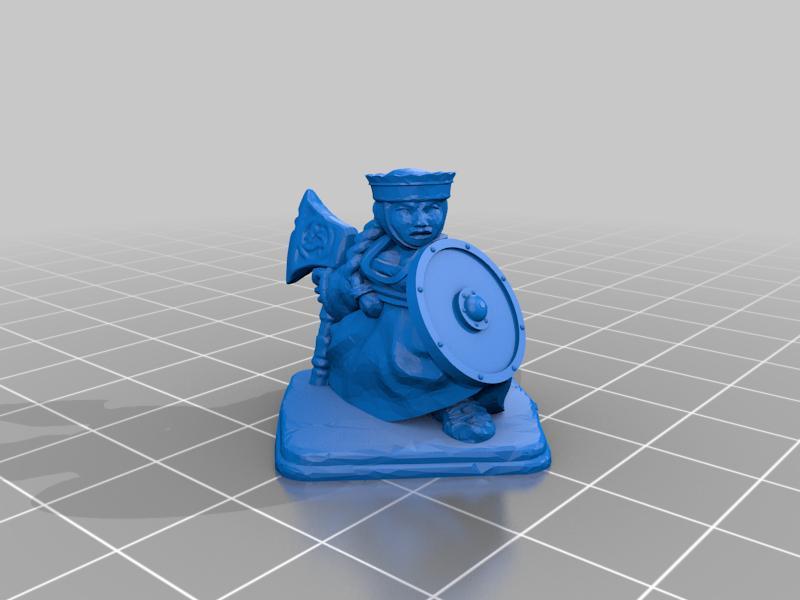 Heroquest Female Dwarf