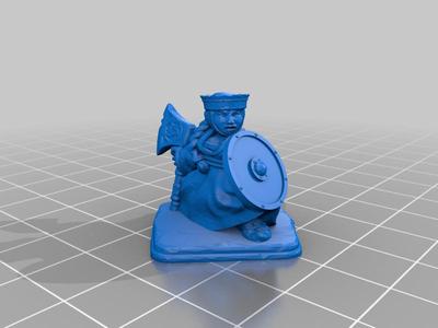 Heroquest Female Dwarf