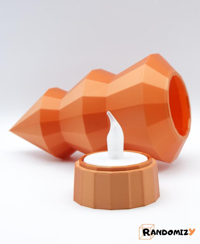 Tree (Tea Light) (Low Poly) (V5)