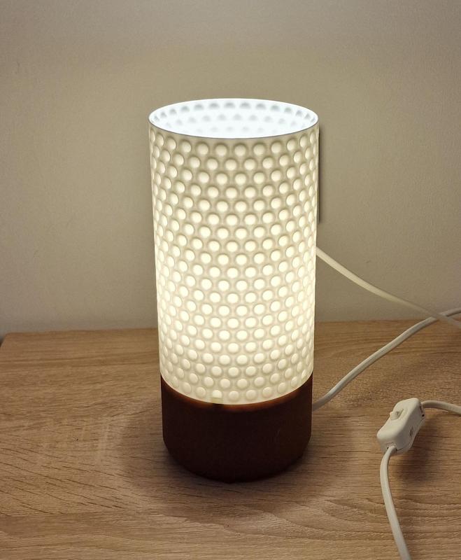 Desk lamp negative balls | lamp with socket E14 | Lampshade