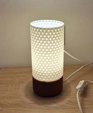 Desk lamp negative balls | lamp with socket E14 | Lampshade
