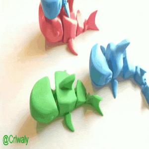 Articulated Little Fish – Articulated Little Fish FLEXI PRINT-IN-PLACE