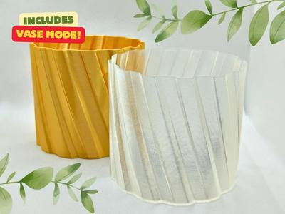 Knurly Planter Vase – Normal and vase mode included