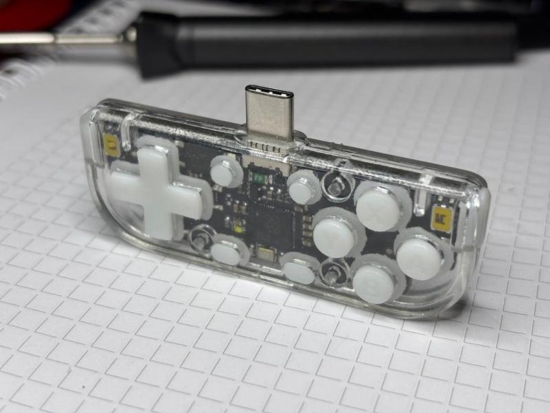 DIY Portrait-Mode Gamepad